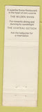 Matchbook Cover - Carlton Hotel Tivoli Lucerne