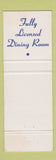 Matchbook Cover - The Carleton Hotel Halifax NS