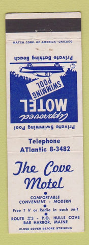 Matchbook Cover - Cove Motel Bar Harbor ME