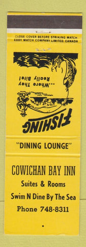 Matchbook Cover - Cowichan Bay Inn  BC