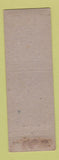 Matchbook Cover - Cartwright Hotel San Francisco CA