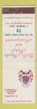 Matchbook Cover - Stonewall Jackson Hotel Staunton VA WEAR