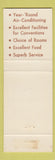 Matchbook Cover - Baker Hotel Sweetwater TX WEAR