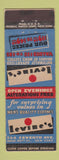 Matchbook Cover - Levine's Men's Clothes Federal New York City WEAR