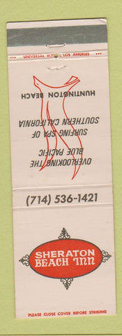 Matchbook Cover - Sheraton Beach Inn Huntington Beach CA