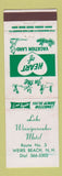 Matchbook Cover - Lake Winnipesaukee Motel Weirs Beach NH
