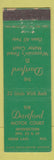Matchbook Cover - Dartford Motor Court Green Lake WI WEAR