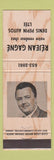 Matchbook Cover - Rejean Gagne Denis Pepin Autos Ltee QC