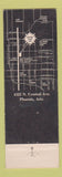 Matchbook Cover - Central Plaza Inn Phoenix AZ