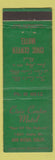 Matchbook Cover - Civic Center Motel San Diego CA