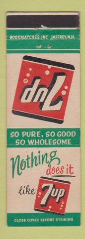 Matchbook Cover - 7Up Soda