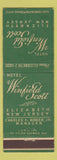 Matchbook Cover - Hotel Winfield Scott Elizabeth NJ