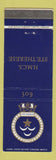 Matchbook Cover - HMCS Ste Therese Canada