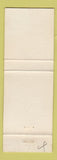 Matchbook Cover - Boothbay Railway Museum Boothbay ME railroad