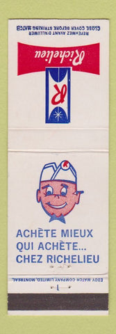 Matchbook Cover - Richelieu Canada