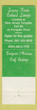 Matchbook Cover - Forsgate Country Club Jamesburg NJ