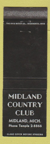 Matchbook Cover - Midland Country Club MI
