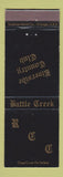Matchbook Cover - Riverside Country Club Battle Creek MI