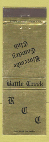 Matchbook Cover - Riverside Country Club Battle Creek MI