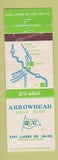 Matchbook Cover - Arrowhead Golf Club Pontiac MI