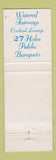 Matchbook Cover - Arrowhead Golf Club Pontiac MI