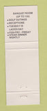Matchbook Cover - Bogie Lake Golf Club Union Lake MI