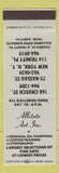 Matchbook Cover - Allstate Art Framing Paintings New York City