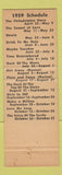 Matchbook Cover - Allenberry Resort Playhouse Carlisle PA