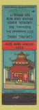 Matchbook Cover - Chung Hing Chinese Restaurant Baltimore MD