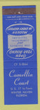 Matchbook Cover - Camellia Court Winter Haven FL BLUE
