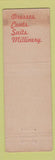 Matchbook Cover - Breslau Weon's Clothes Washington DC feature