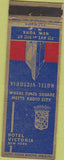 Matchbook Cover - Hotel Victoria New York cIty
