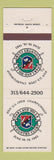 Matchbook Cover - Oakland Hills Country Club MI 1985