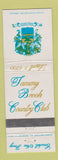 Matchbook Cover - Tammy Brook Country Club Cresskill NJ WEAR