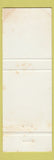 Matchbook Cover - Terrace Park Country Club Milford OH
