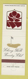 Matchbook Cover - Cherry Hills Country Club Denver Colorado