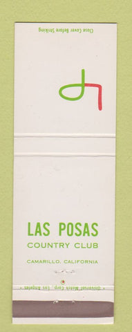 Matchbook Cover - Las Posas Country Club Camarillo CA