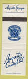Matchbook Cover - Augusta Country Club GA