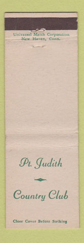 Matchbook Cover - Point Judith Country Club Narragansett RI