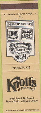 Matchbook Cover - Knott's Berry Farm Buena Park CA