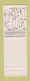 Matchbook Cover - Knollwood Golf Club West Bloomfield MI