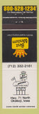 Matchbook Cover - Brooks Lodge Golf Club Okoboji IA Best Western