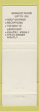 Matchbook Cover - Bogie Lake Golf Club Union Lake MI