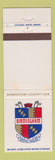 Matchbook Cover - Birmingham Country Club MI