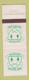 Matchbook Cover - Dearborn Country Club MI