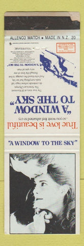 Matchbook Cover - Pan Am NZ Movies Window To the Sky WORN