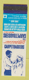 Matchbook Cover - Pan Am NZ Movies Carpetbaggers George Peppard WEAR