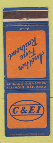 Matchbook Cover - Chicago & Eastern Illinois Railroad