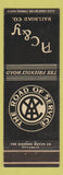Matchbook Cover - AC&Y Railroad