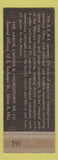 Matchbook Cover - AC&Y Railroad